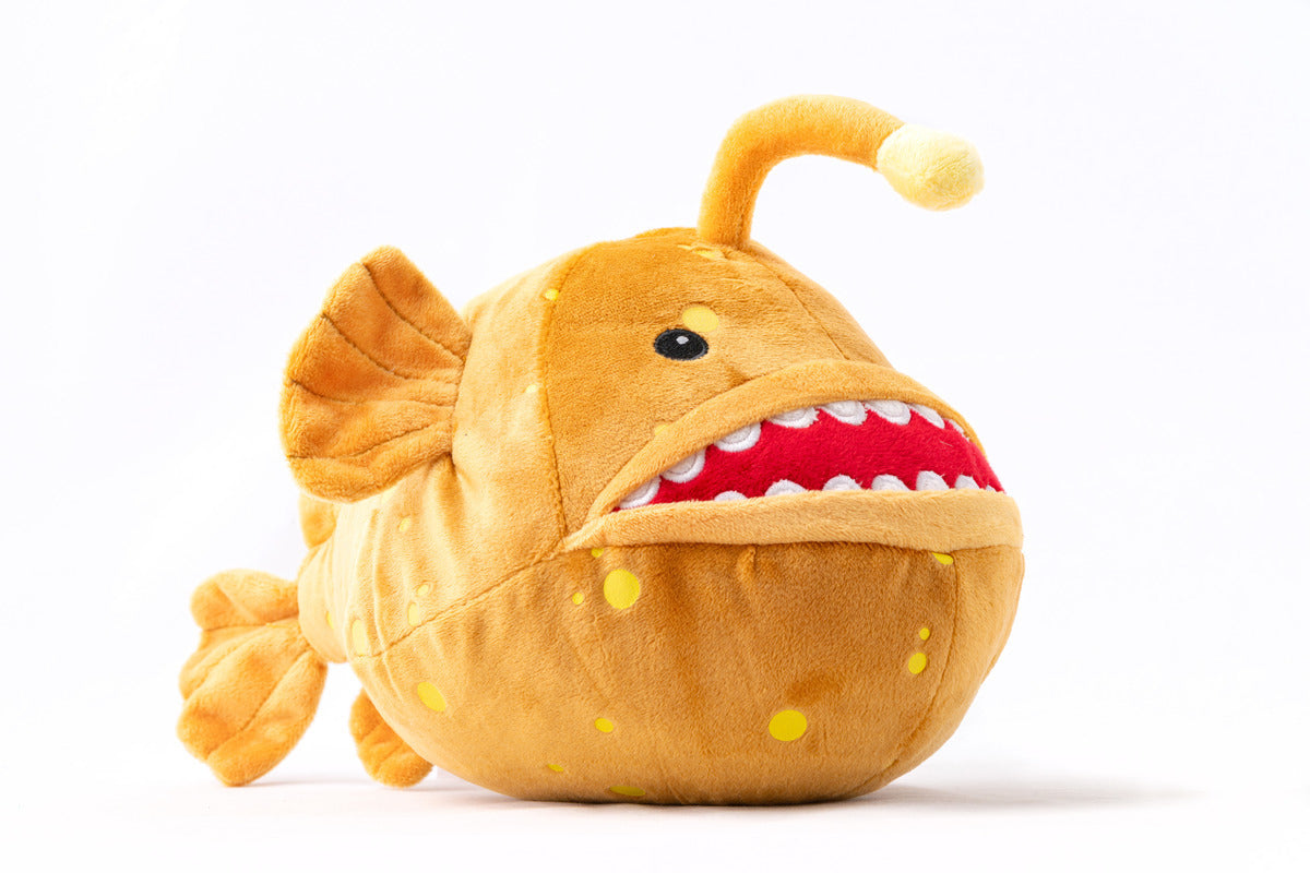 Anglerfish plush 10 in