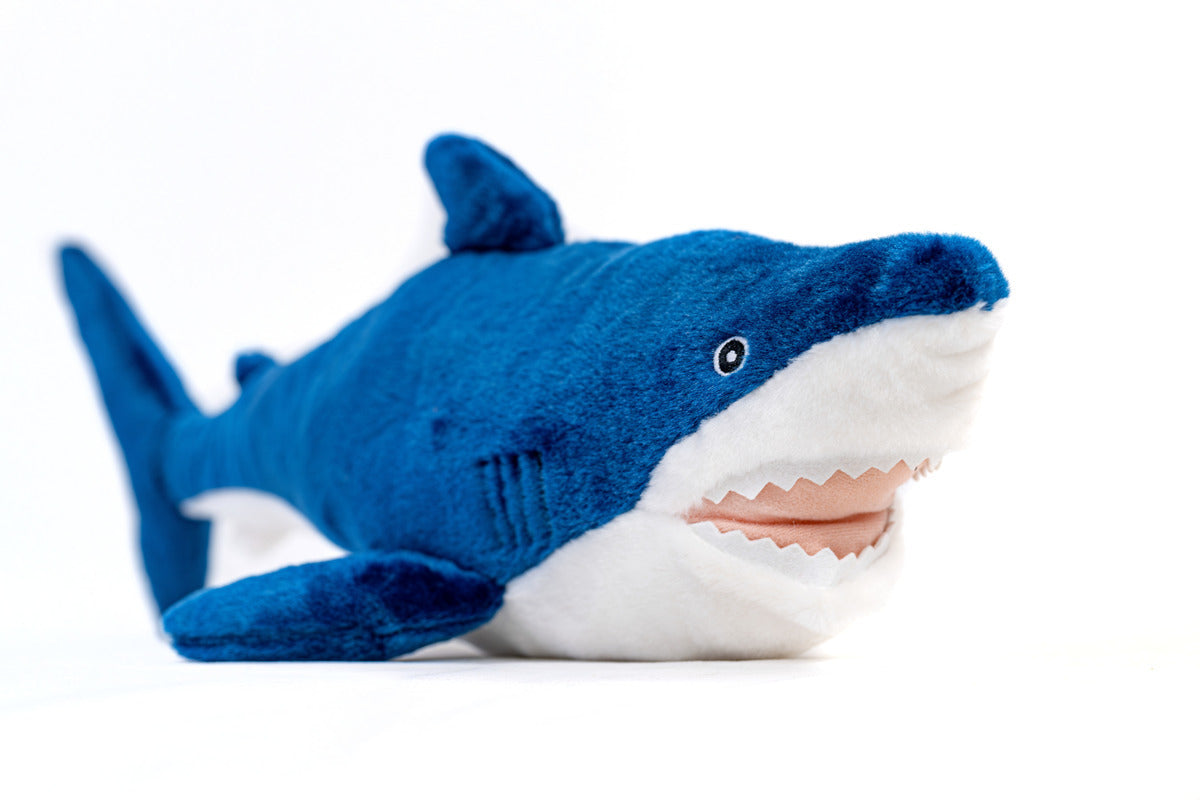 Mako shark plush 15 in