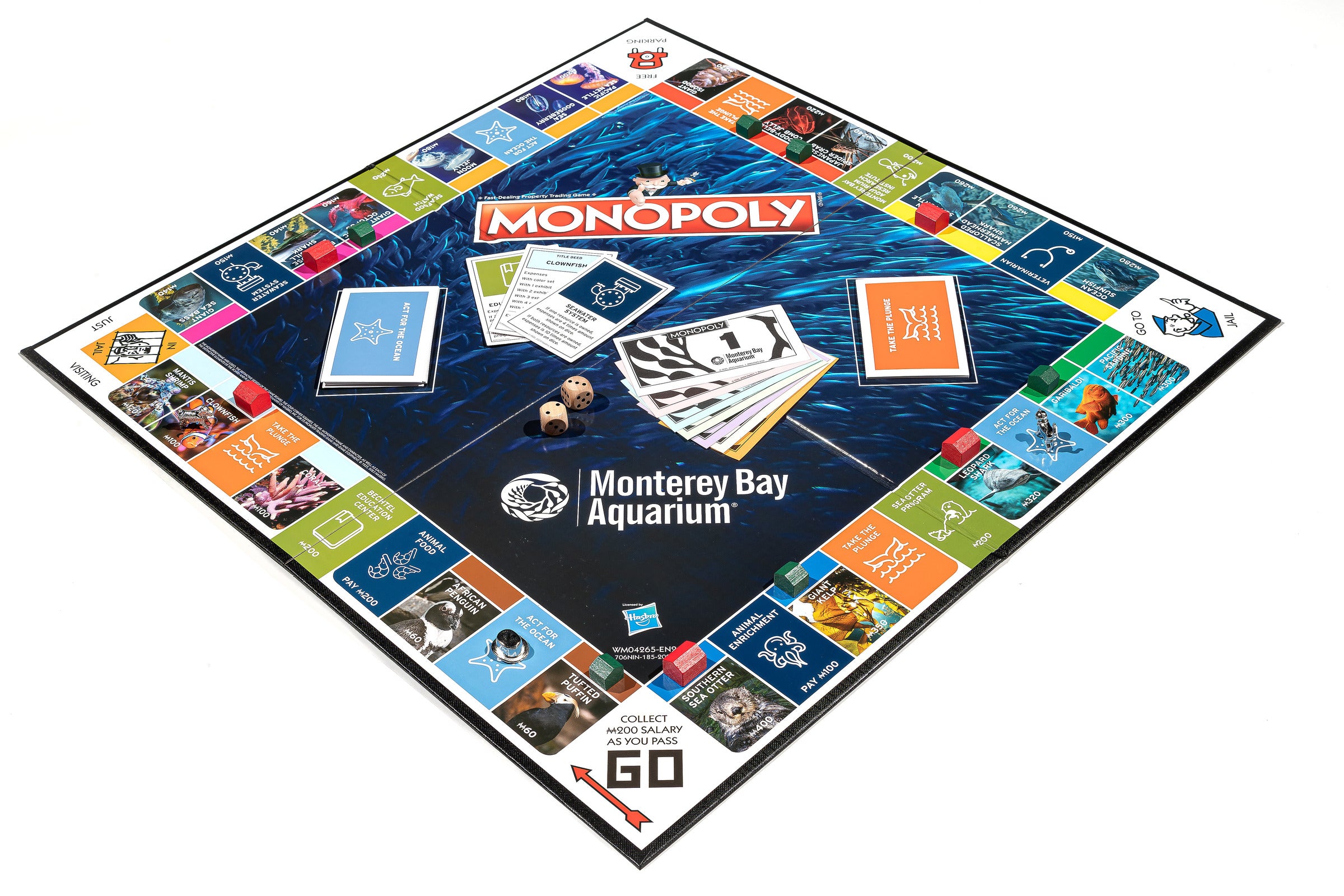 Monopoly game - Monterey Bay Aquarium Edition