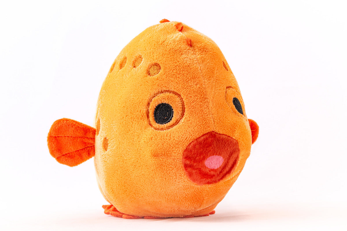 Lumpfish plush 10 in (Orange)