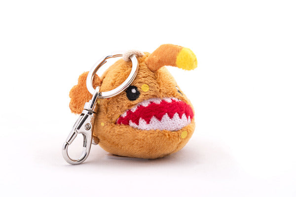 Anglerfish plush keychain