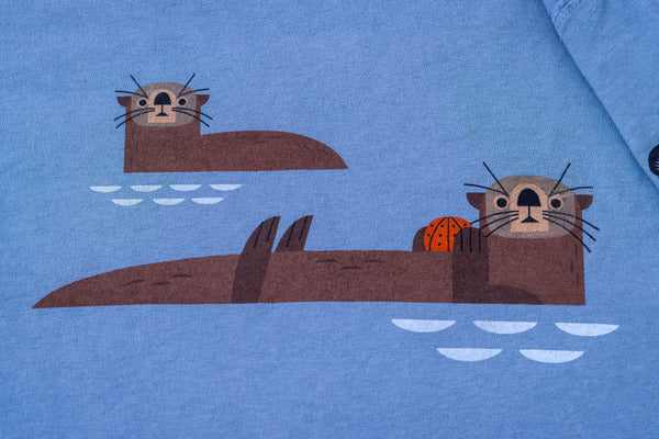 Youth sea otter t-shirt