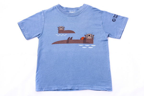 Youth sea otter t-shirt