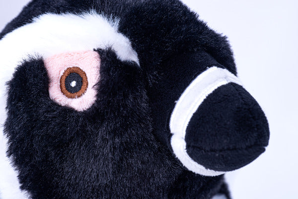 Black and white Ecokin penguin 12 in.