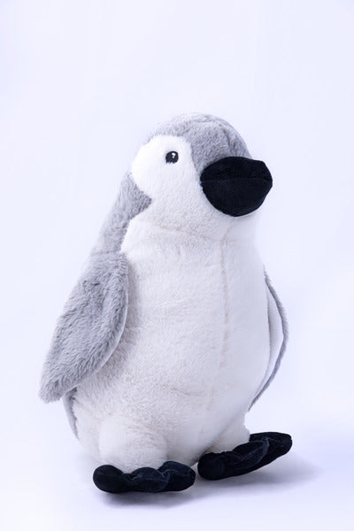 Earth Pals silver penguin plush 16 in.