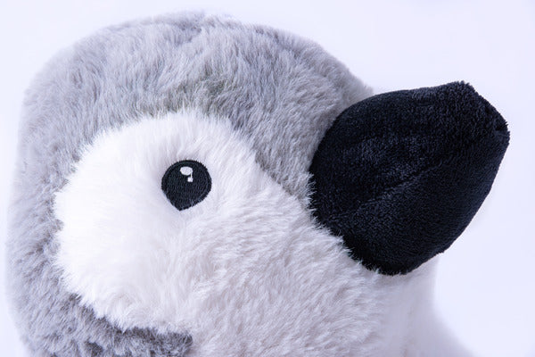 Earth Pals silver penguin plush 16 in.