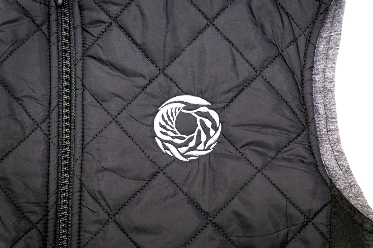 Reversible quilted vest