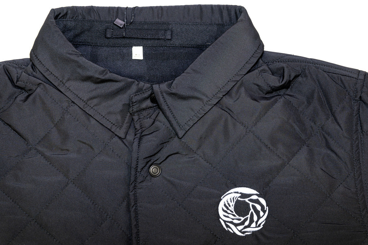 Reversible quilted jacket