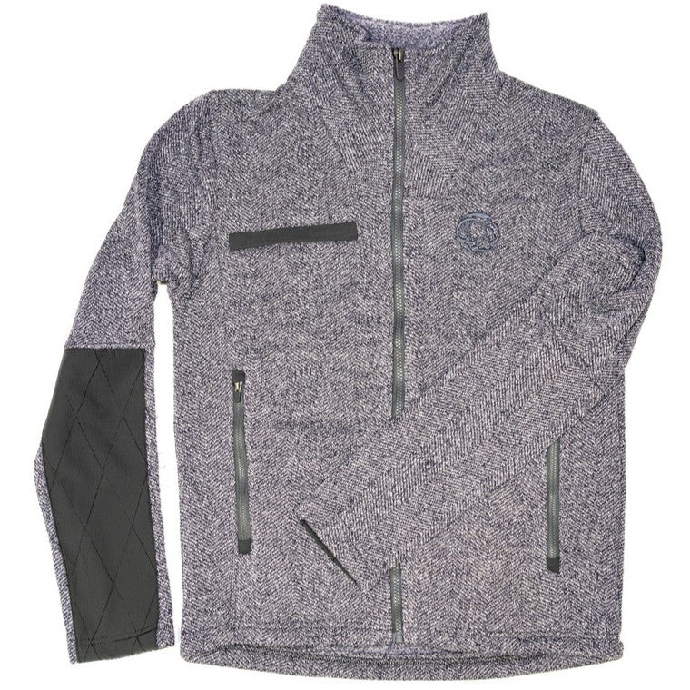 Full-zip fleece jacket