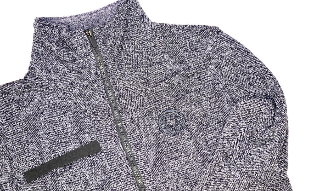 Full-zip fleece jacket