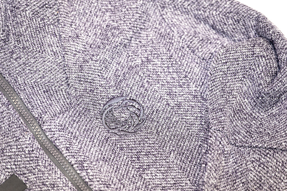 Full-zip fleece jacket