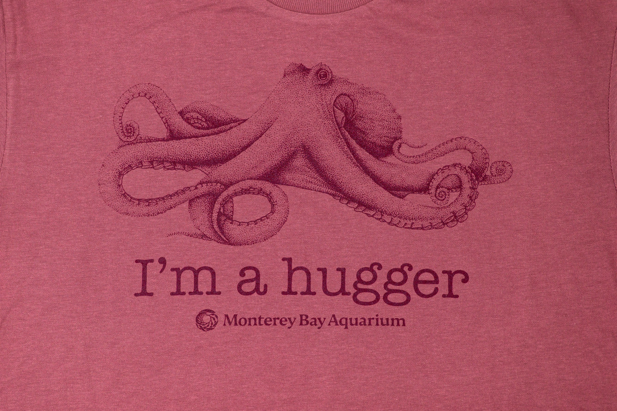 Adult “I’m a Hugger” octopus T-shirt