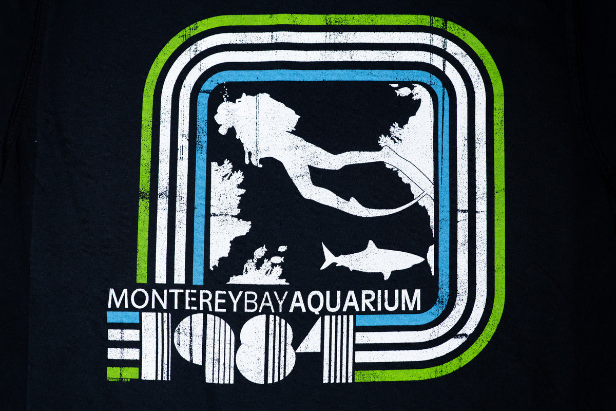 Adult scuba diver 1984 short sleeve t-shirt