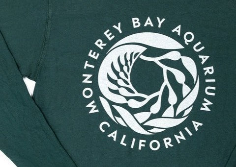 Adult kelp swirl logo long sleeve shirt