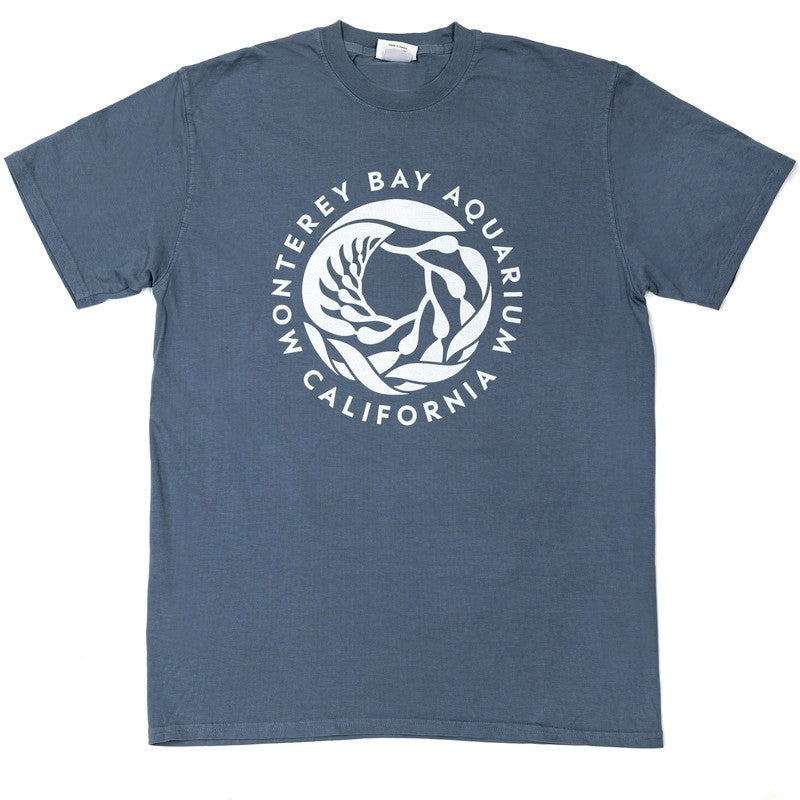 Adult kelp swirl logo short sleeve t-shirt