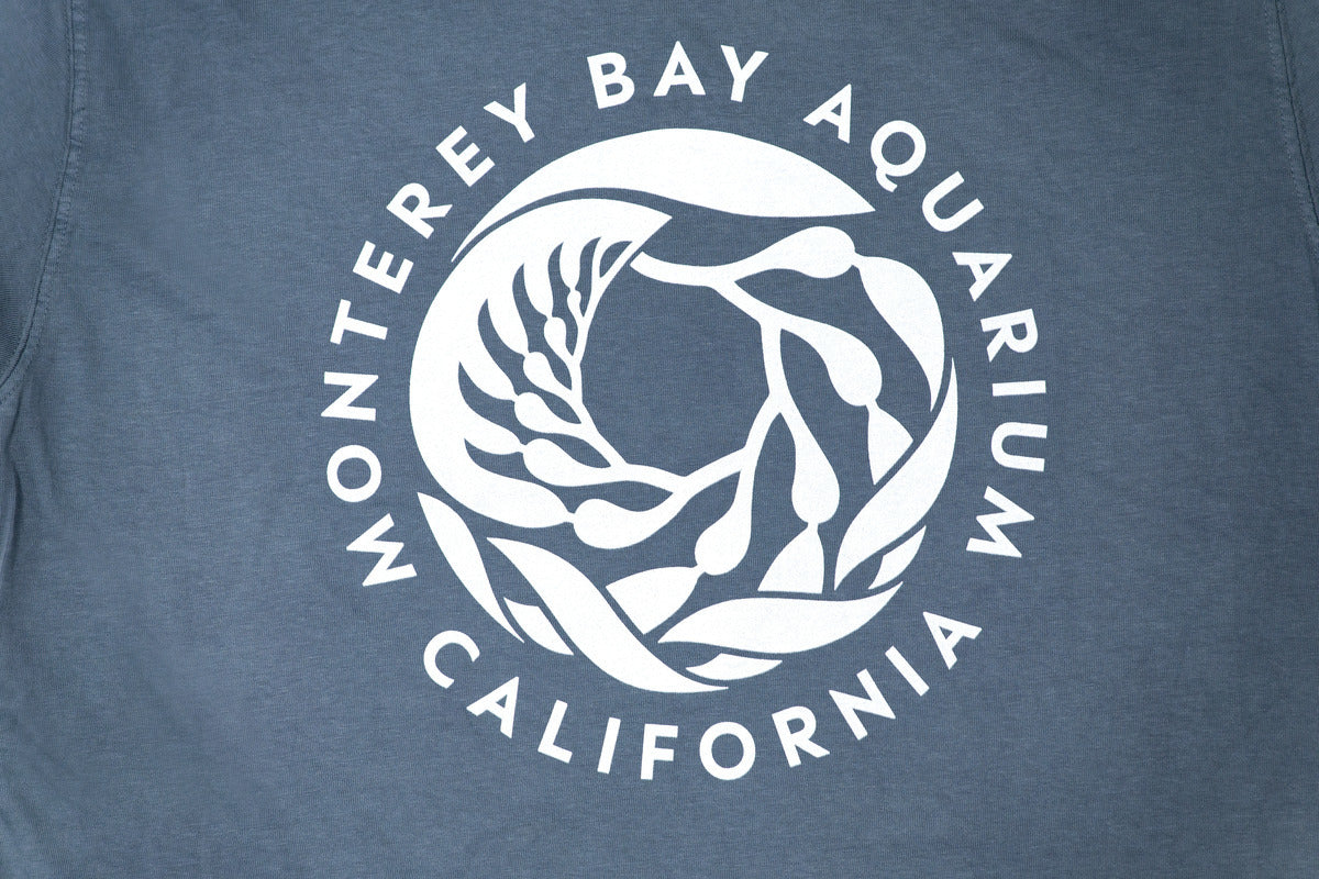 Adult kelp swirl logo short sleeve t-shirt