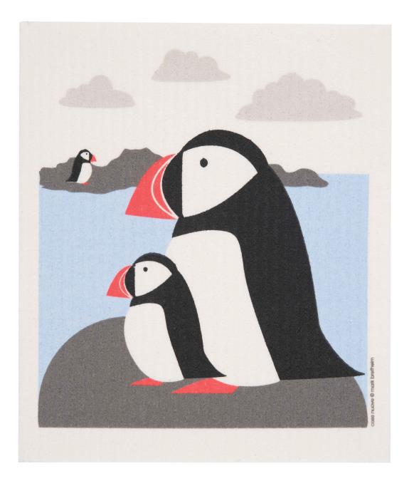 Puffin Swedish Dishcloth