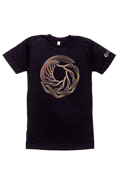 Pride rainbow kelp logo t-shirt