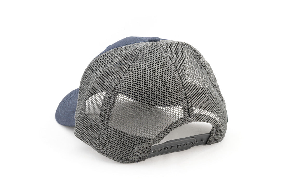 Navy and grey adult baseball hat with retro Aquarium patch | Monterey ...