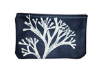 Sea Sketches zippered pouch