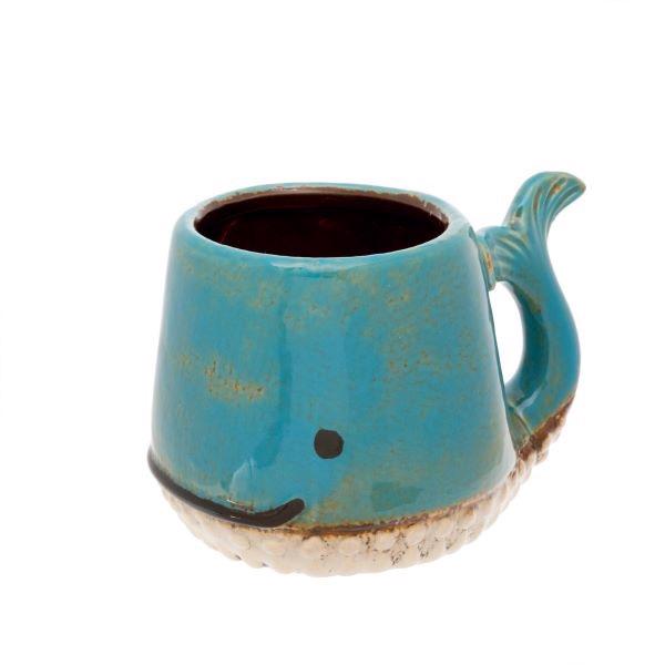 Mug whale blue