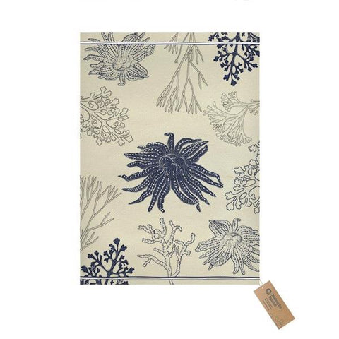 Sea Sketches tea towel
