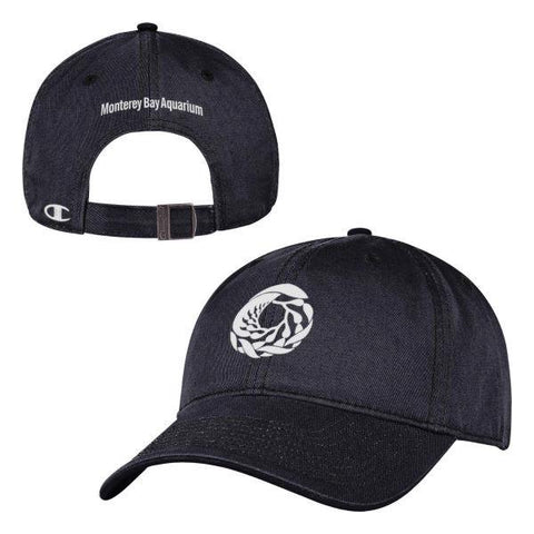 baseball adult Monterey | Champion Bay logo black Store hat Aquarium