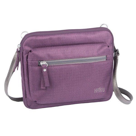 Upcycled blackberry folio bag