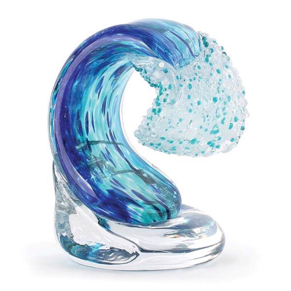 Glass figurine tropic wave small