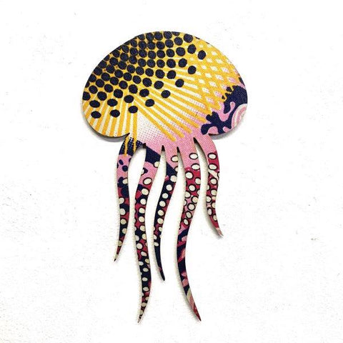 African fabric ornament jelly