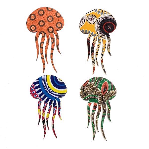 African fabric ornament jelly